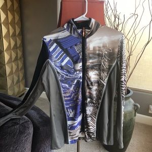 Sportalm front zip ski/workout long sleeve